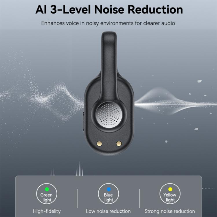 Microfono lavalier Yesido KR25 con riduzione del rumore AI e ricevitore Type-C., KR25