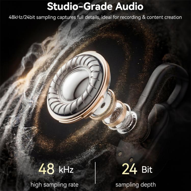 Microfono lavalier Yesido KR25 con riduzione del rumore AI e ricevitore Type-C., KR25