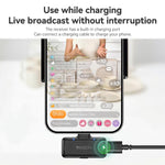 Microfono lavalier Yesido KR24 con riduzione del rumore AI e ricevitore a 8 pin., KR24