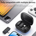 Microfono lavalier Yesido KR24 con riduzione del rumore AI e ricevitore a 8 pin., KR24