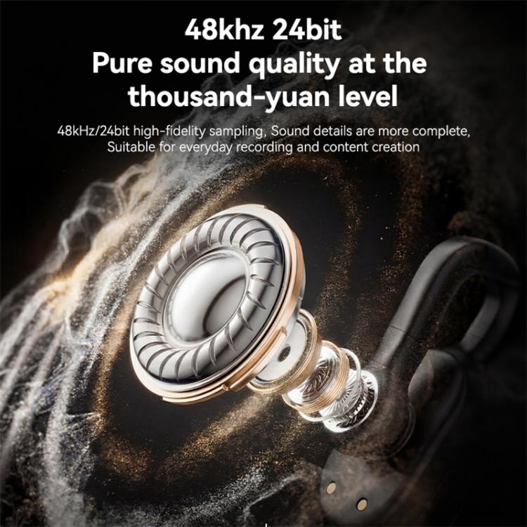Microfono lavalier Yesido KR24 con riduzione del rumore AI e ricevitore a 8 pin., KR24
