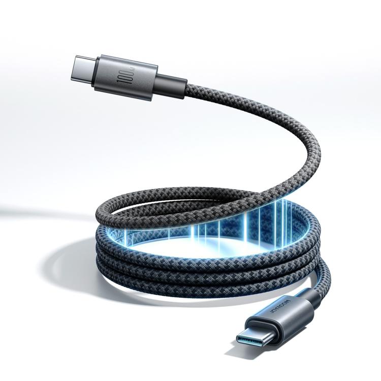 Cavo dati magnetico autoavvolgente JOYROOM S-A65 Serie MagEase da 1,2 m, Type-C to Type-C, USB-A to Type-C, Type-C to 8 Pin, USB-A to 8 Pin