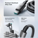 Cavo dati magnetico autoavvolgente JOYROOM S-A65 Serie MagEase da 1,2 m, Type-C to Type-C, USB-A to Type-C, Type-C to 8 Pin, USB-A to 8 Pin