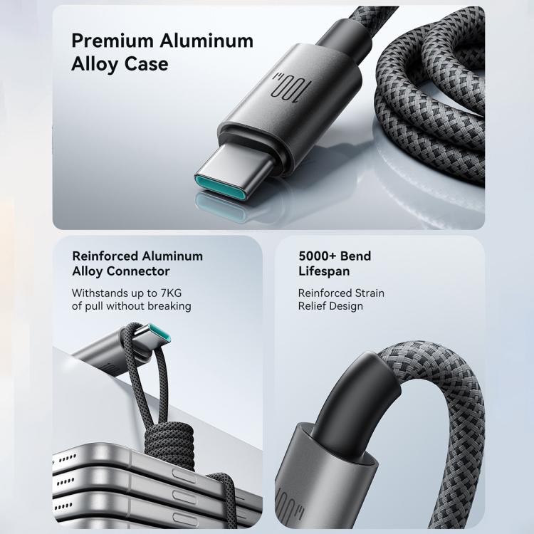 Cavo dati magnetico autoavvolgente JOYROOM S-A65 Serie MagEase da 1,2 m, Type-C to Type-C, USB-A to Type-C, Type-C to 8 Pin, USB-A to 8 Pin