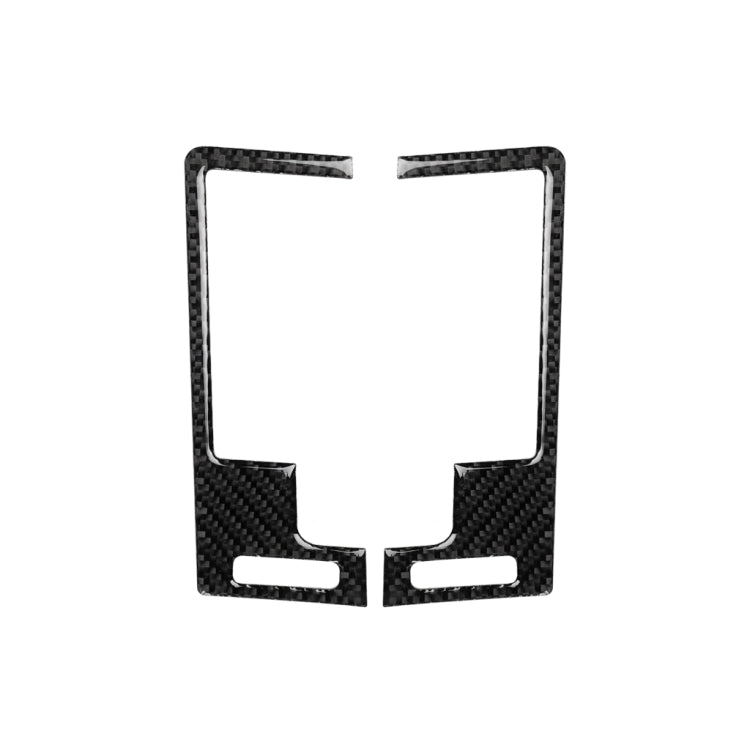 Adesivo decorativo di scarico per ventilazione centrale in fibra di carbonio per auto per Nissan 350z 2006-2009, Center Ventilation Exhaust