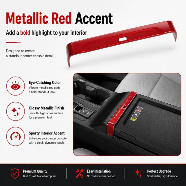 Striscia decorativa per il bracciolo dell'auto, per Toyota RAV4
