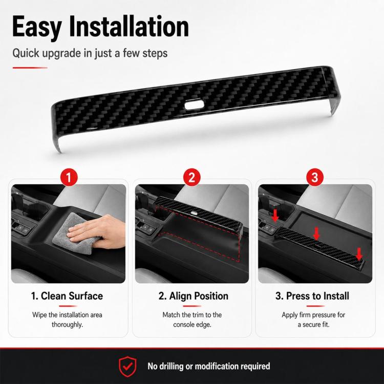 Striscia decorativa per il bracciolo dell'auto, per Toyota RAV4