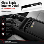 Striscia decorativa per il bracciolo dell'auto, per Toyota RAV4
