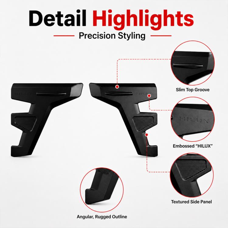 Cornice di rifinitura per fanale posteriore per Toyota Hilux