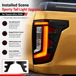 Cornice di rifinitura per fanale posteriore per Toyota Hilux