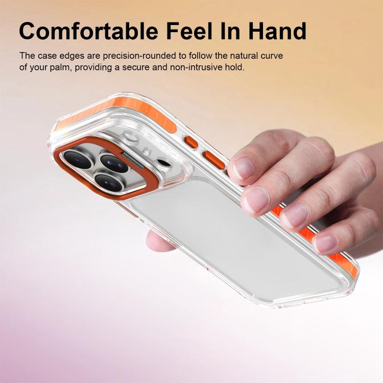 Supporto per obiettivo in acrilico e TPU, custodia per telefono, For iPhone 18 Pro, For iPhone 18 Pro Max, For iPhone 17 Pro Max, For iPhone 17 Pro