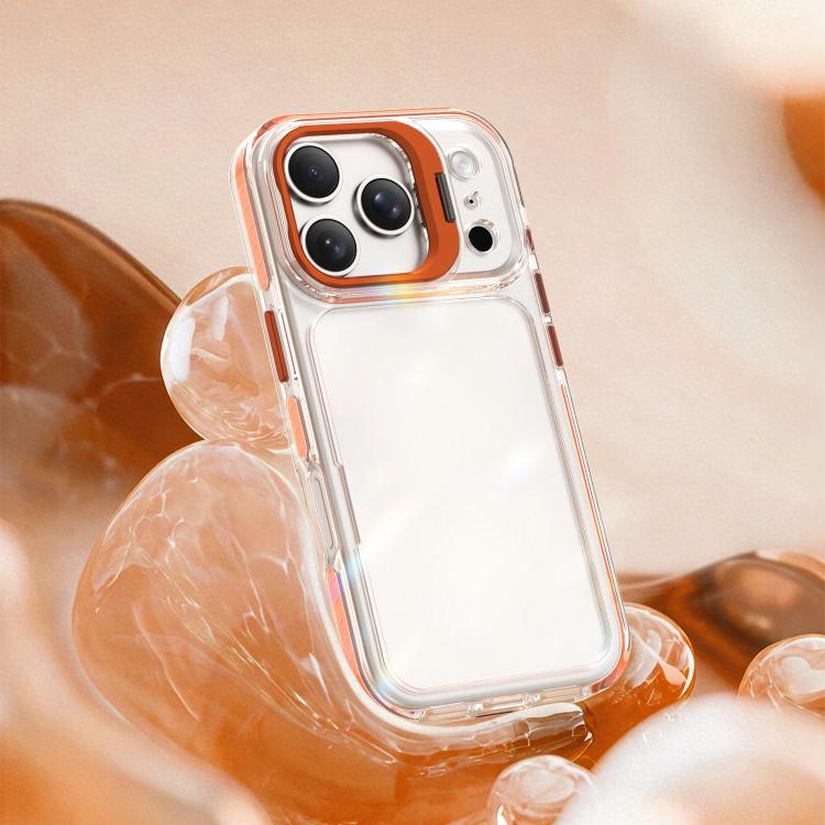 Supporto per obiettivo in acrilico e TPU, custodia per telefono, For iPhone 18 Pro, For iPhone 18 Pro Max, For iPhone 17 Pro Max, For iPhone 17 Pro