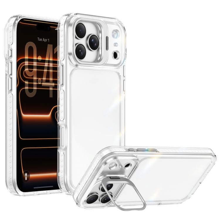 Supporto per obiettivo in acrilico e TPU, custodia per telefono, For iPhone 18 Pro, For iPhone 18 Pro Max, For iPhone 17 Pro Max, For iPhone 17 Pro