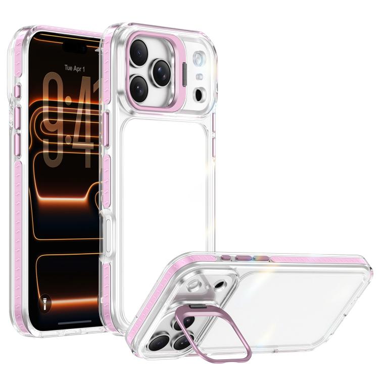 Supporto per obiettivo in acrilico e TPU, custodia per telefono, For iPhone 18 Pro, For iPhone 18 Pro Max, For iPhone 17 Pro Max, For iPhone 17 Pro