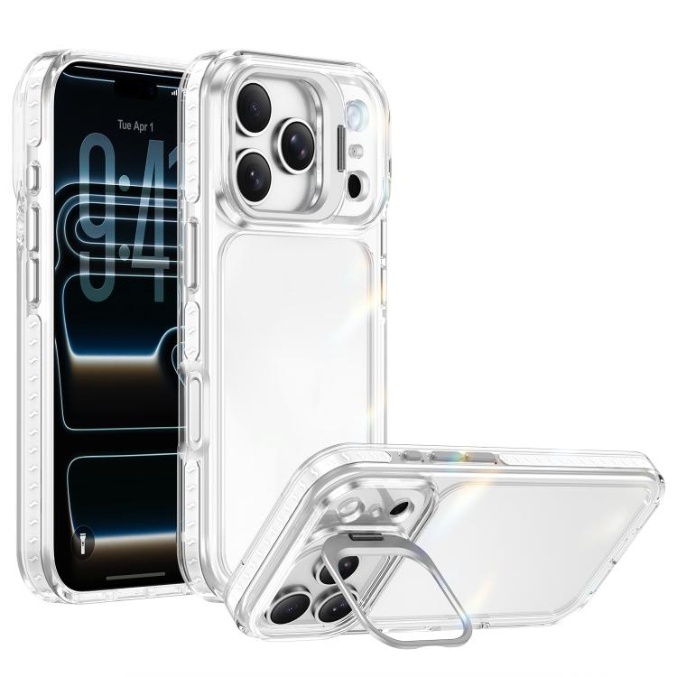 Supporto per obiettivo in acrilico e TPU, custodia per telefono, For iPhone 18 Pro, For iPhone 18 Pro Max, For iPhone 17 Pro Max, For iPhone 17 Pro