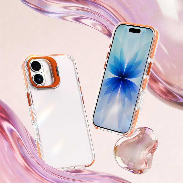 Supporto per obiettivo in acrilico e TPU, custodia per telefono, For iPhone 17, For iPhone Air, For iPhone 16 Pro Max, For iPhone 16 Pro