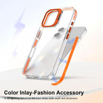 Supporto per obiettivo in acrilico e TPU, custodia per telefono, For iPhone 17, For iPhone Air, For iPhone 16 Pro Max, For iPhone 16 Pro