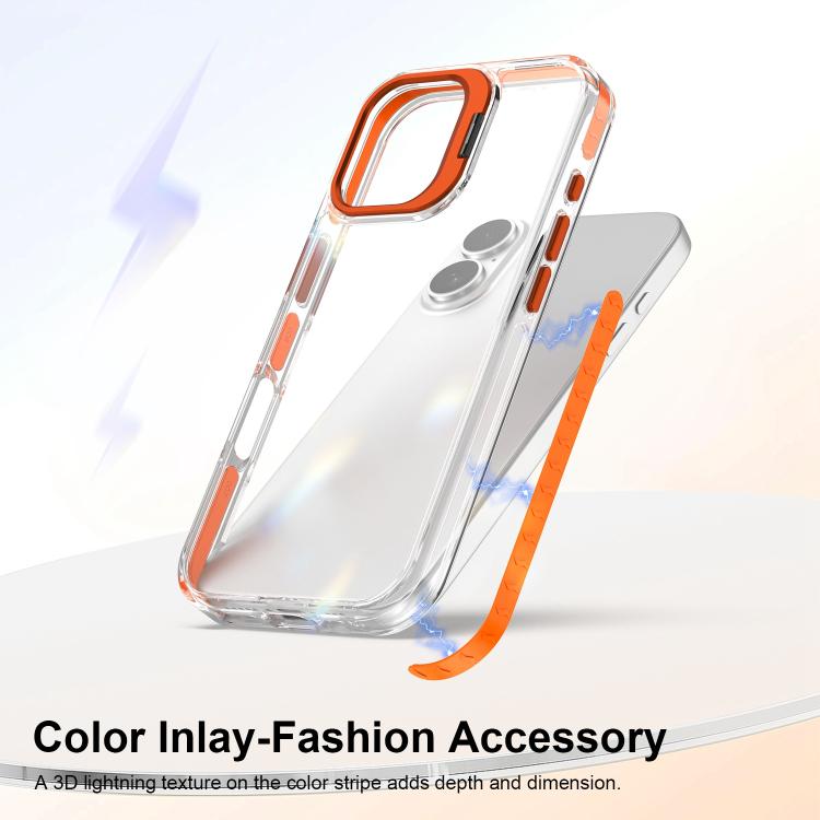 Supporto per obiettivo in acrilico e TPU, custodia per telefono, For iPhone 17, For iPhone Air, For iPhone 16 Pro Max, For iPhone 16 Pro