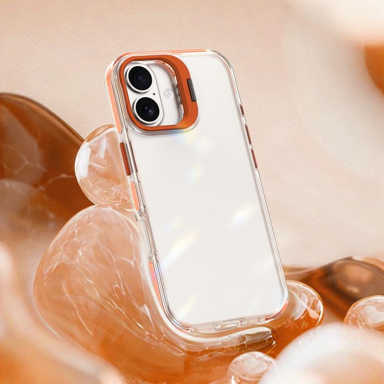 Supporto per obiettivo in acrilico e TPU, custodia per telefono, For iPhone 17, For iPhone Air, For iPhone 16 Pro Max, For iPhone 16 Pro