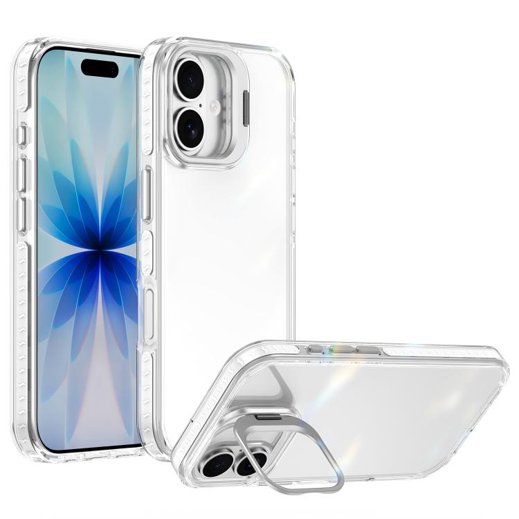 Supporto per obiettivo in acrilico e TPU, custodia per telefono, For iPhone 17, For iPhone Air, For iPhone 16 Pro Max, For iPhone 16 Pro