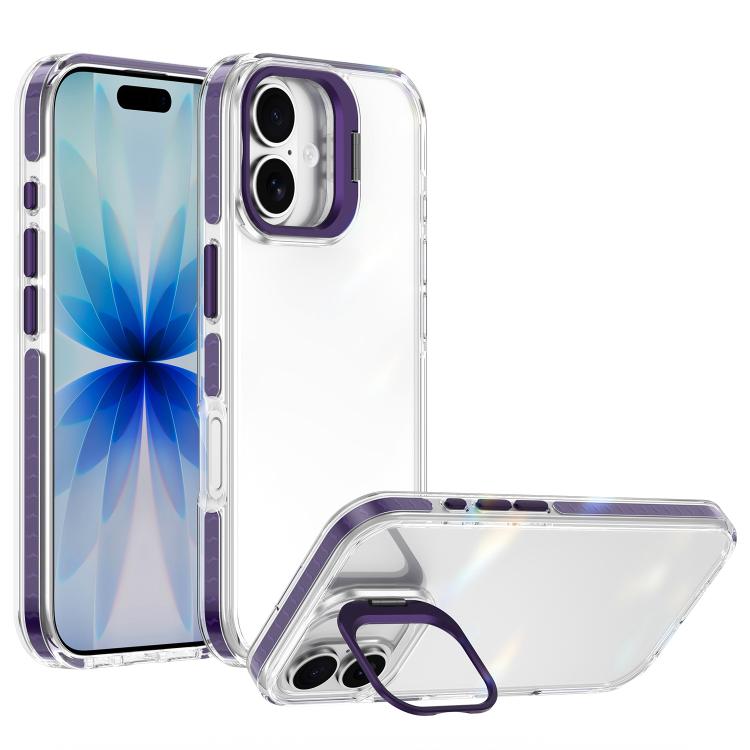 Supporto per obiettivo in acrilico e TPU, custodia per telefono, For iPhone 17, For iPhone Air, For iPhone 16 Pro Max, For iPhone 16 Pro