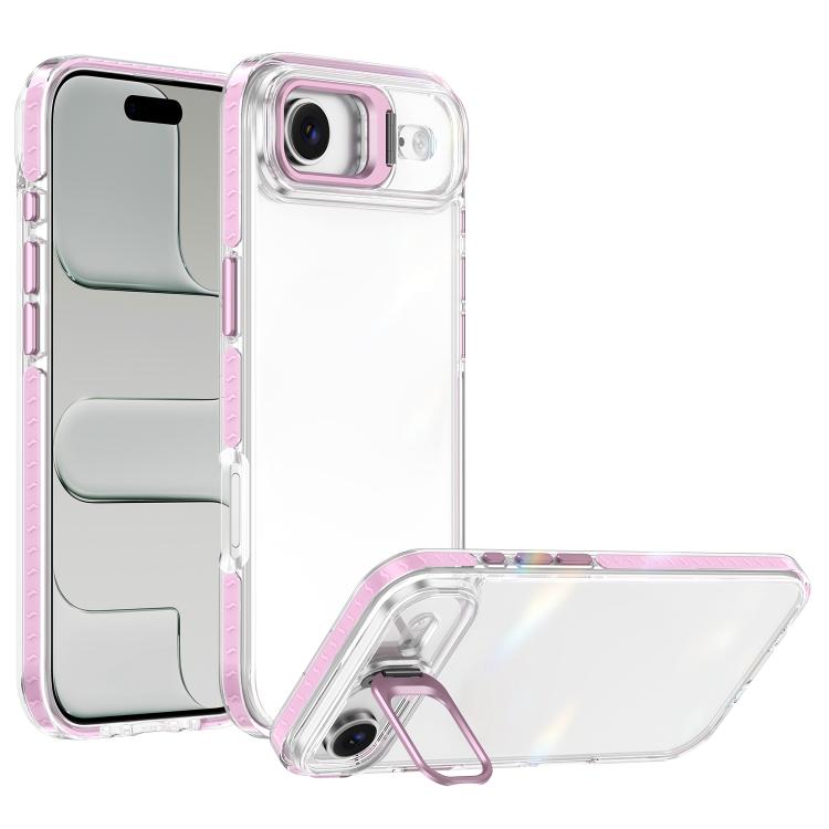 Supporto per obiettivo in acrilico e TPU, custodia per telefono, For iPhone 17, For iPhone Air, For iPhone 16 Pro Max, For iPhone 16 Pro