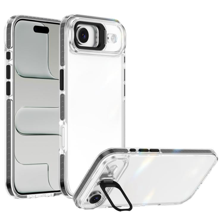 Supporto per obiettivo in acrilico e TPU, custodia per telefono, For iPhone 17, For iPhone Air, For iPhone 16 Pro Max, For iPhone 16 Pro