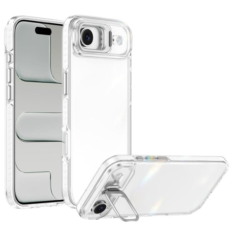Supporto per obiettivo in acrilico e TPU, custodia per telefono, For iPhone 17, For iPhone Air, For iPhone 16 Pro Max, For iPhone 16 Pro