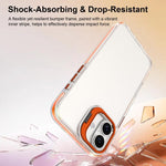 Supporto per obiettivo in acrilico e TPU, custodia per telefono, For iPhone 16 Plus, For iPhone 16, For iPhone 15 Pro Max, For iPhone 15 Pro
