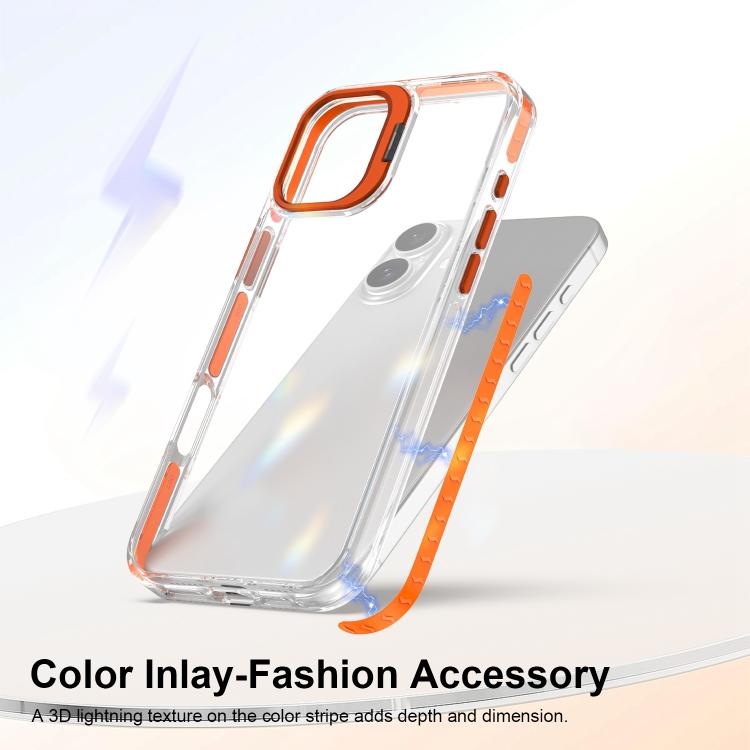 Supporto per obiettivo in acrilico e TPU, custodia per telefono, For iPhone 16 Plus, For iPhone 16, For iPhone 15 Pro Max, For iPhone 15 Pro