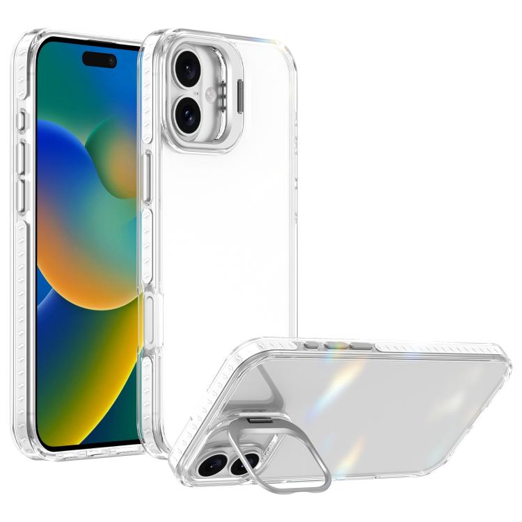 Supporto per obiettivo in acrilico e TPU, custodia per telefono, For iPhone 16 Plus, For iPhone 16, For iPhone 15 Pro Max, For iPhone 15 Pro
