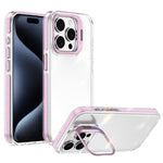 Supporto per obiettivo in acrilico e TPU, custodia per telefono, For iPhone 16 Plus, For iPhone 16, For iPhone 15 Pro Max, For iPhone 15 Pro