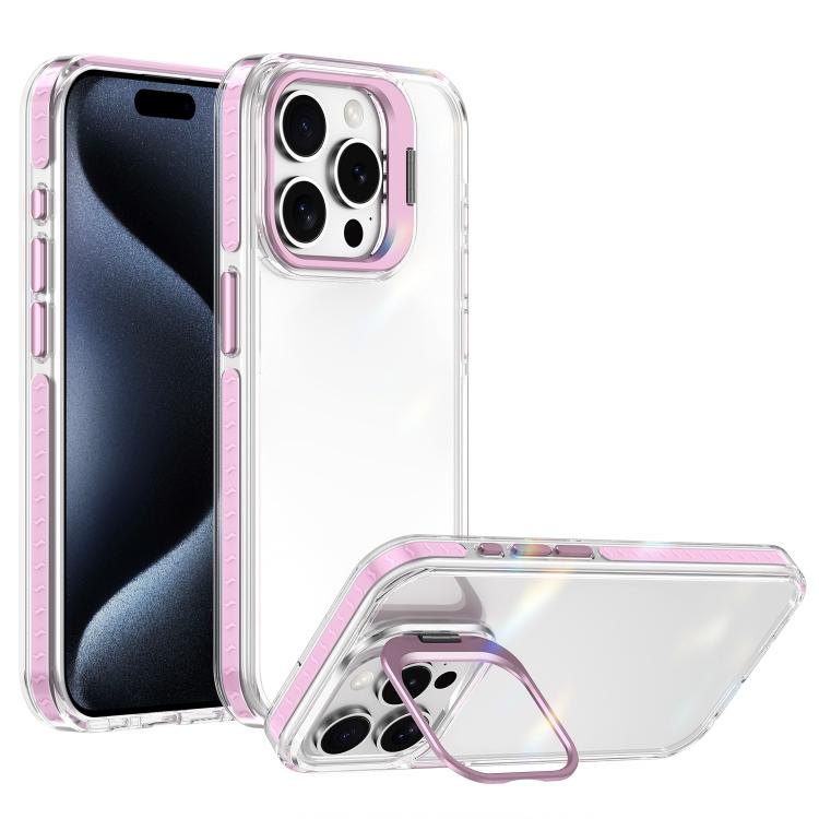 Supporto per obiettivo in acrilico e TPU, custodia per telefono, For iPhone 16 Plus, For iPhone 16, For iPhone 15 Pro Max, For iPhone 15 Pro