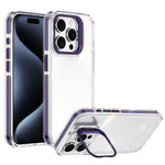 Supporto per obiettivo in acrilico e TPU, custodia per telefono, For iPhone 16 Plus, For iPhone 16, For iPhone 15 Pro Max, For iPhone 15 Pro