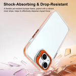 Supporto per obiettivo in acrilico e TPU, custodia per telefono, For iPhone 15 Plus, For iPhone 15, For iPhone 14 Plus, For iPhone 14