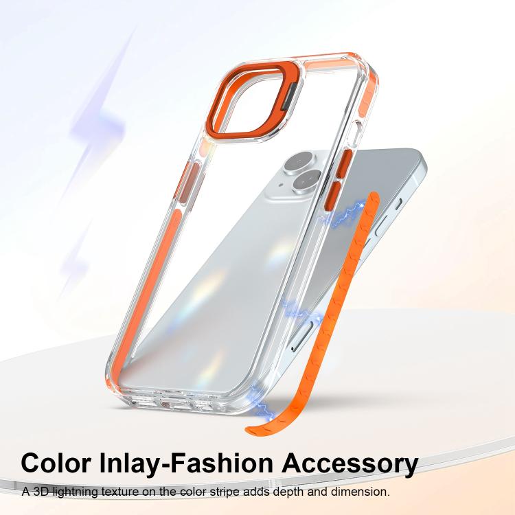 Supporto per obiettivo in acrilico e TPU, custodia per telefono, For iPhone 15 Plus, For iPhone 15, For iPhone 14 Plus, For iPhone 14