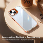 Supporto per obiettivo in acrilico e TPU, custodia per telefono, For iPhone 15 Plus, For iPhone 15, For iPhone 14 Plus, For iPhone 14