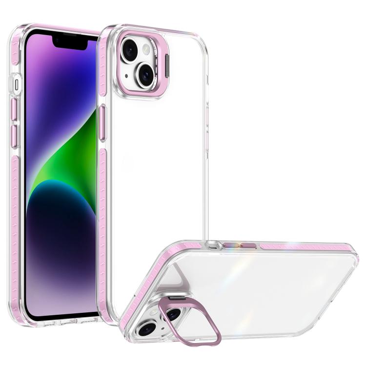 Supporto per obiettivo in acrilico e TPU, custodia per telefono, For iPhone 15 Plus, For iPhone 15, For iPhone 14 Plus, For iPhone 14