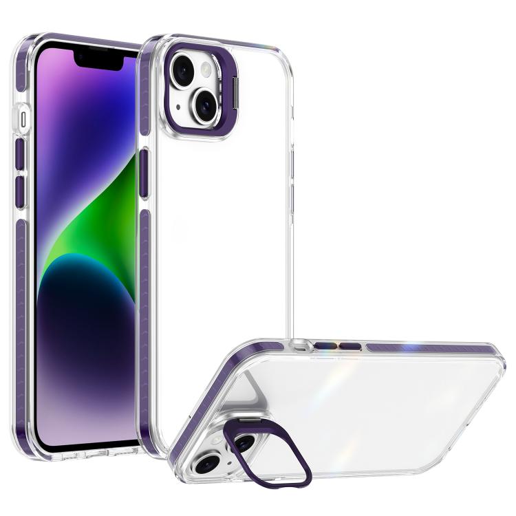 Supporto per obiettivo in acrilico e TPU, custodia per telefono, For iPhone 15 Plus, For iPhone 15, For iPhone 14 Plus, For iPhone 14