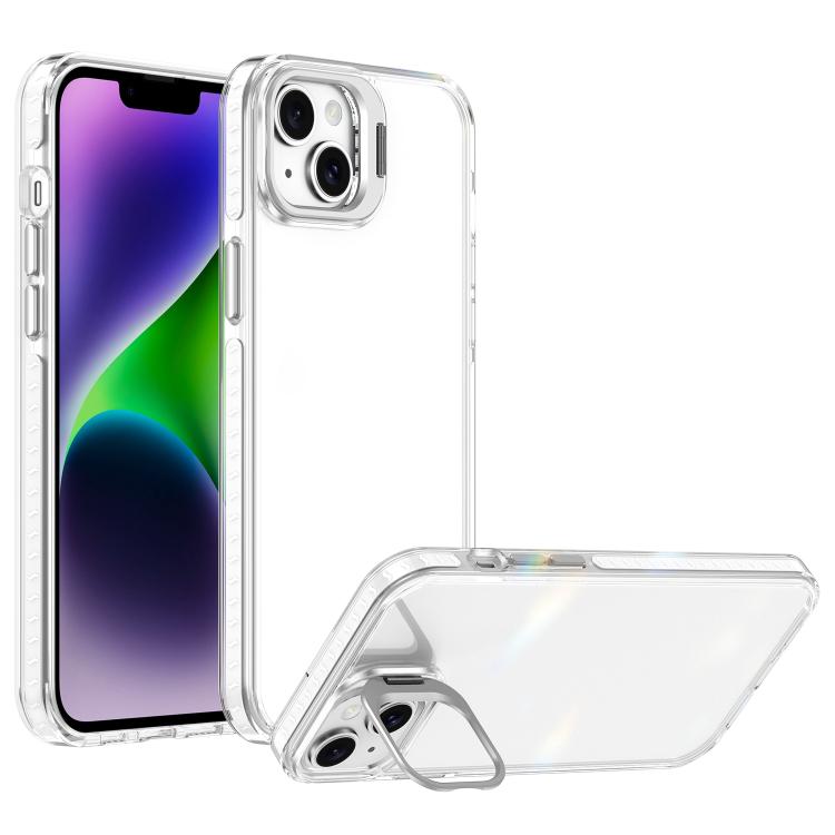 Supporto per obiettivo in acrilico e TPU, custodia per telefono, For iPhone 15 Plus, For iPhone 15, For iPhone 14 Plus, For iPhone 14