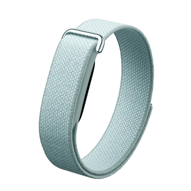 Cinturino per orologio in nylon intrecciato con chiusura a strappo, For Google Fitbit Air