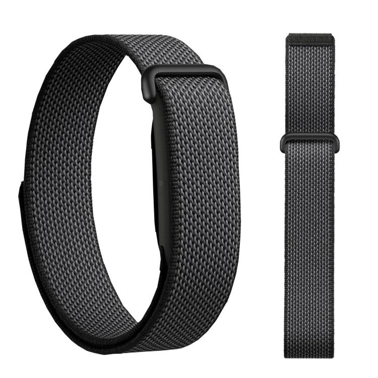 Cinturino per orologio in nylon intrecciato con chiusura a strappo, For Google Fitbit Air