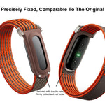 Cinturino per orologio in nylon intrecciato con chiusura a strappo, For Google Fitbit Air