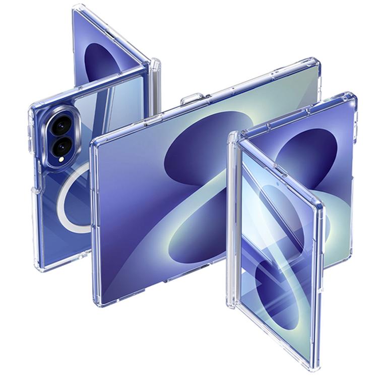 Custodia protettiva trasparente per telefono con cerniera magnetica., For Galaxy Z Fold8 5G, For Galaxy Z Fold8 Ultra 5G