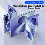 Custodia protettiva trasparente per telefono con cerniera magnetica., For Galaxy Z Fold8 5G, For Galaxy Z Fold8 Ultra 5G