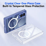 Custodia protettiva trasparente per telefono con cerniera magnetica., For Galaxy Z Fold8 5G, For Galaxy Z Fold8 Ultra 5G