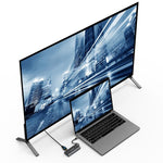 Blueendless HC801 Hub multiporta 8 in 1 da 100 W PD 4K HDMI USB 3.0 USB-C