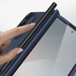 Custodia per telefono pieghevole con cerniera e scomparto integrato per penna, con stilo., For Galaxy Z Fold8 Ultra 5G