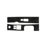 Adesivo decorativo per ascensore in fibra di carbonio per auto per Nissan 350z 2006-2009, guida a sinistra, Glass Lift, Left Drive