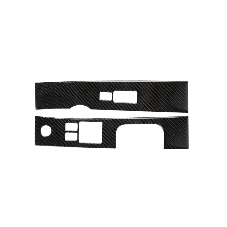 Adesivo decorativo per ascensore in fibra di carbonio per auto per Nissan 350z 2006-2009, guida a sinistra, Glass Lift, Left Drive